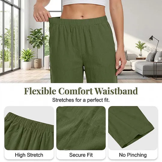 Conjunto de Verão Casual para Mulher com Decote em V e Tecido Respirável