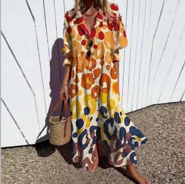 Vestido boho para o verão